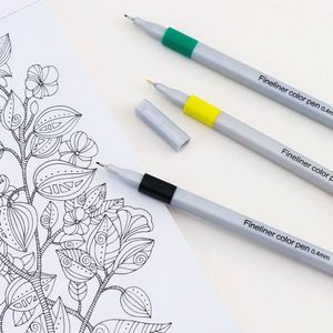 Ensemble de marqueurs d'art à pointe fine de haute qualité, sans bavures, recommandé par les artistes de bandes dessinées, stylo à dessin - Product Image 4