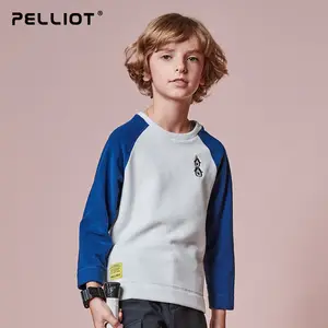 100% cotton polar kids fleece jacket boy girl wear comfortable children pullover sweater