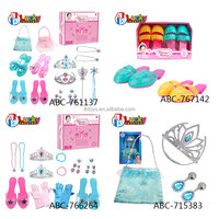 Lucky Toys Offre Spéciale jeu de rôle ensemble 3 4 5 6 ans fille chaussure habiller jouets chaussures en plastique avec lumière