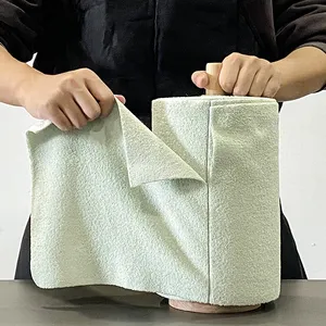 Handuk khusus 20 pak 10 "* 10" tidak lengket Microfiber berbentuk gulungan Eco handuk air mata tisu dapur kering sekali pakai handuk mikrofiber