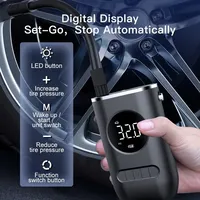 New Design 12v Wireless Car Air Pump 4000mAh Digital Rechargeable Tires Inflator 70W Air Compressor Pump
