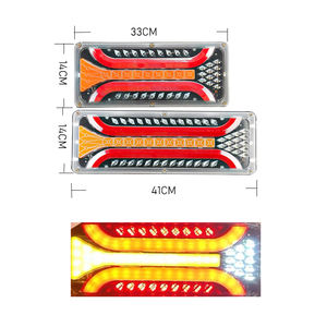<span class=keywords><strong>Feu</strong></span> arrière led universel pour remorque camion 24V, phare arrière étanche avec signalisation de freinage et de recul, <span class=keywords><strong>3</strong></span> tailles - Product Image 4