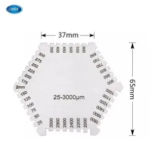 25-3000UM Wet Paint Coating Thickness Wet Film Combs Gauge