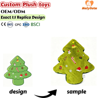 Coussin en peluche Arbre de Noël OEM ODM, coussin de Noël vert moelleux avec imprimé bonhomme de neige pour canapé, décoration de fêtes, cadeau