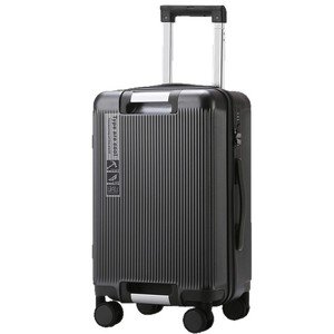 Unisex Carry-On Suitcase 20 Inch Lightweight With Zipper And Swivel Wheels For Leisure Travel - Product Image 5