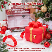 Coffret Cadeau de Noël Jouet Squishy Doux à Remontée Lente Anti-Stress en PVC Unisexe à partir de 5 ans Cadeau de Fêtes