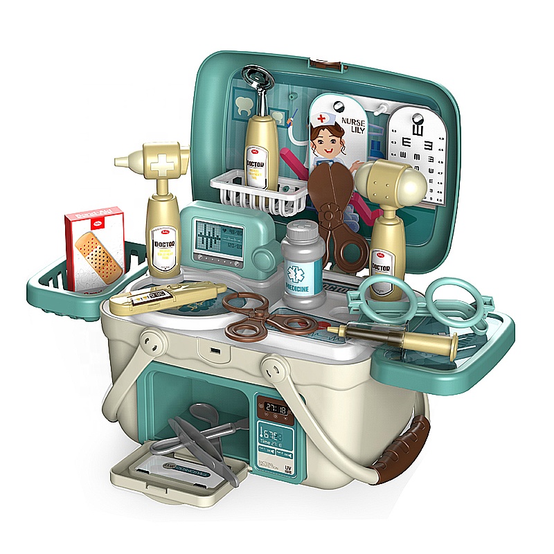 Детский докторский набор детский стоматологический набор с корзиной инъекционные инструменты медицинские инструменты переносная Корзина Игрушки