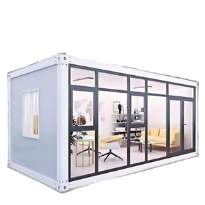 热销中国轻钢房屋模块化移动住宅环保快速施工防水安全超市车间 - Product Image 1