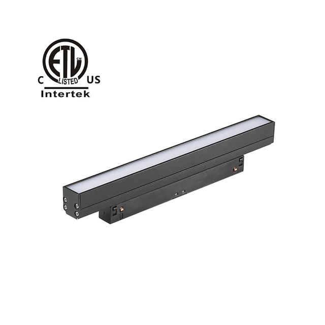 Factory Source 48V Magnetic LED Track Light ETL&cETL CE Certified 3CCT Adjustable RGB 0-10v Dim Dali Dim Modern Aluminum