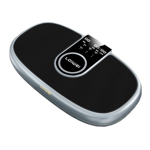 Plateforme vibrante Loiwei R180 en ABS argenté, appareil portable pour amincir tout le corps, équipement d'exercice vertical - Product Image 1