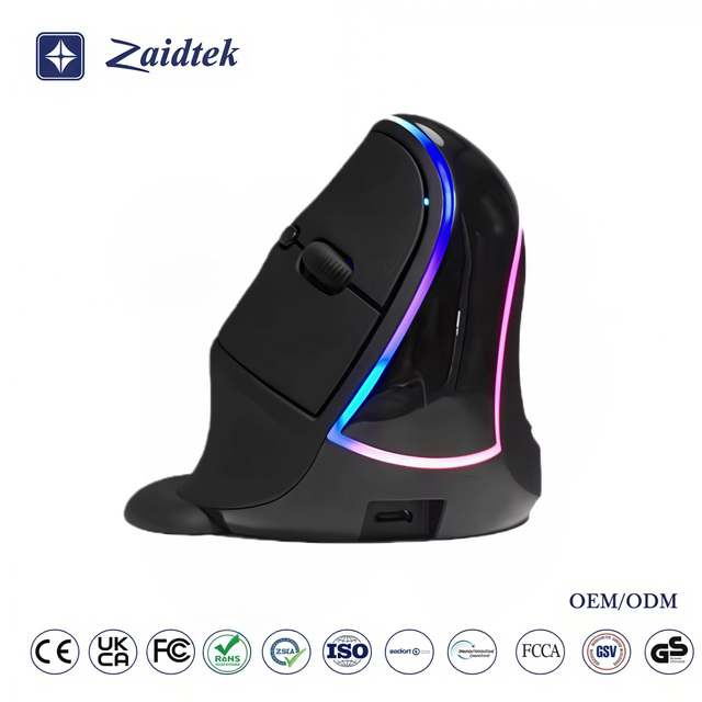 TC Charging Vertical Wireless Gaming Mouse Three-Mode Ergonomic Design Multi-Channel Place of Origin