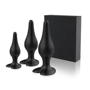 Onlyyoo High Quality Sale Grade Silicone Sex Products Sex Butt Plug Sex Toys For Men/Male