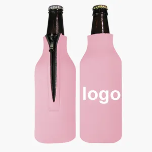 Hot Sale Custom Logo 330 Ml Insulated Beverage Holder Neoprene Beer Bottle Cover