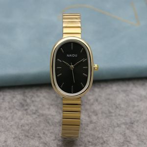 Nuovo <span class=keywords><strong>orologio</strong></span> al quarzo <span class=keywords><strong>da</strong></span> donna con piastra ovale piccola per ragazze - Product Image 1
