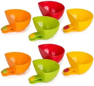 Dip Clip Bowl Plate Holder Salad Tomato Sauce Salt Dip Clips Bowls Potato spice Chips Seasoning Dish