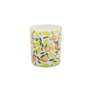 Soy/Paraffin Wax Forest Series Scented Candle With Glass Cup Wholesale Customized For Household Birthday Christmas Gift