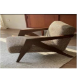 Chaise longue en bois moderne et simple 37798-110 - Product Image 2