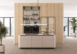 Juego de Muebles de Cocina Modernos con Paneles de MDF y Superficie Fácil de Limpiar para Hogares Contemporáneos - Product Image 5