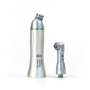 หัวกรอฟันไฟฟ้าแบบโค้ง 4:1 อัตราทดต่ำ ชนิด E สีเงิน - Product Image 2