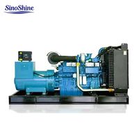 Groupe électrogène diesel Weichai 100 KVA fiable, type silencieux, châssis ouvert, fonctionnement 24h/24 pour l'alimentation électrique des mines, de la construction et des exploitations agricoles