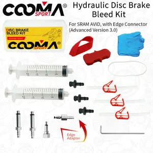 Hydraulic Brake Bleed Kit For SR/AM AVID Formula Hayes Hydraulic Brake DOT Fluid Kit Advanced Version 3.0/1.6