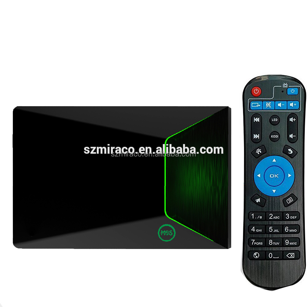 2017 nueva venta caliente M9S Z9 S912 caja superior 2 Gram 16 GROM Android 6.0 TV box para al por mayor