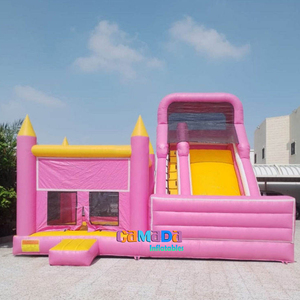 Château gonflable, château rebondissant, château de saut commercial et combo toboggan double pour adultes - Product Image 5
