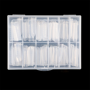 Moldes <span class=keywords><strong>de</strong></span> <span class=keywords><strong>Uñas</strong></span> Cuadrados Arqueados <span class=keywords><strong>de</strong></span> Doble Sistema, Puntas <span class=keywords><strong>de</strong></span> <span class=keywords><strong>Uñas</strong></span> Estilo Francés, Molde <span class=keywords><strong>de</strong></span> Curva Profunda en C, Lado Recto, Herramientas <span class=keywords><strong>de</strong></span> Extensión <span class=keywords><strong>de</strong></span> <span class=keywords><strong>Uñas</strong></span> Acrílicas - Product Image 6