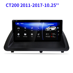 หน้าจอสัมผัสขนาดใหญ่10.25นิ้วรองรับวิทยุวิดีโอนำทาง Gps สำหรับ Lexus LEXUS CT 200เครื่องเล่น <span class=keywords><strong>Mp5</strong></span> - Product Image 1