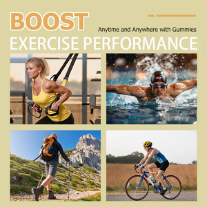 Gummies de créatine monohydrate de qualité supérieure pour une récupération musculaire plus rapide, soutien de la fonction cognitive, complément sportif - Product Image 4