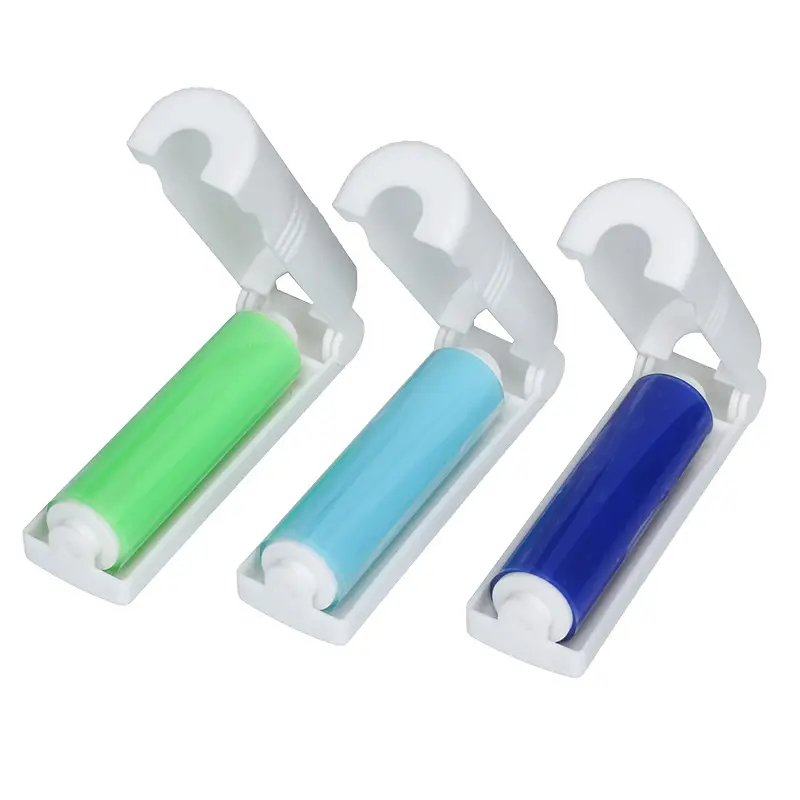 Портативный складной многоразовый мини-прибор для удаления ворса из ТПР, моющийся ролик для ворса для собак, моющийся для одежды, шерсти домашних животных