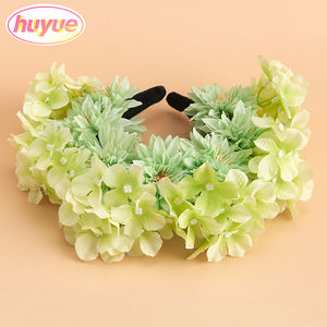 Corona de Flores Artificiales Original, Hermosa Diadema de Corona <span class=keywords><strong>para</strong></span> Novia y Damas de Honor, <span class=keywords><strong>para</strong></span> Boda, Corona de Pascua - Product Image 3