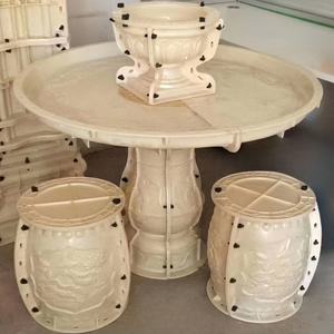Nuevo Modelo de Molde para Mesa de Piedra de Plástico ABS, Molde para Mesa de Cemento Prefabricado para Jardín, Decoración de Jardín - Product Image 1