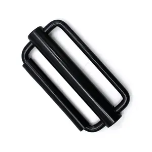 Carosung Custom Adjustable Stainless Steel Triglides Slides Buckle Movable Central Roller Pin Sewing Buckles for Strap