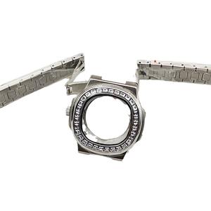 <span class=keywords><strong>Diamant</strong></span> équipé 2813/8215 mouvement 42mm pièces de boîtier de <span class=keywords><strong>montre</strong></span> modifiées en acier inoxydable ensemble complet pour <span class=keywords><strong>montre</strong></span> mécanique <span class=keywords><strong>Patek</strong></span> Nautilus - Product Image 6