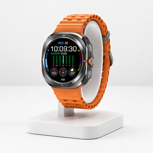 Montre connectée AI de conception nouvelle, suivi du sommeil, forme carrée, étanche IP68, adaptée au fitness. - Product Image 1