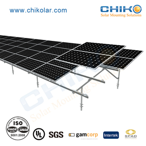 <span class=keywords><strong>Para</strong></span> sistemas de soporte de montaje solar de acero ajustable de alta eficiencia con certificación UL Panel solar de tierra de aluminio negro <span class=keywords><strong>para</strong></span> uso doméstico - Product Image 2
