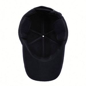 Gorro de Béisbol de Invierno, Cálido y Resistente al Frío, con Forro Polar, Protección para las Orejas, Gorro de Béisbol de Algodón Grueso para Hombre - Product Image 4