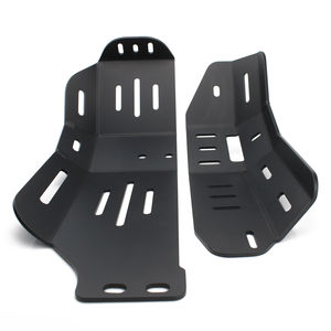 Waximoto apto para <span class=keywords><strong>Royal</strong></span> <span class=keywords><strong>Enfield</strong></span> Himalayan 450, protección de motor de aluminio del mercado de accesorios, cubierta deslizante de marco de placa Bash - Product Image 1