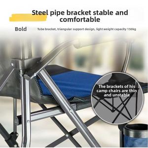Chaise pliante portable d'extérieur pour la maison, la plage, le camping, les barbecues, le croquis, la pêche, pour les fournitures promotionnelles de fête - Product Image 3