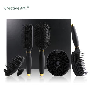 <span class=keywords><strong>Ensemble</strong></span> <span class=keywords><strong>de</strong></span> peigne et <span class=keywords><strong>de</strong></span> brosse à <span class=keywords><strong>cheveux</strong></span> OEM, marque privée, brosse à shampooing noire à coussin d'air, <span class=keywords><strong>ensemble</strong></span> <span class=keywords><strong>de</strong></span> brosses <span class=keywords><strong>de</strong></span> coiffure avec boîte - Product Image 2