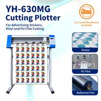 Plotter de Corte de Vinilo de Alta Precisión Yinghe YH-630MG, Ancho de Corte de 630 mm para Etiquetas Adhesivas y Corte Publicitario