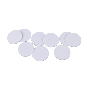 अनुकूलन योग्य मिनी 215 RFid <span class=keywords><strong>Nfc</strong></span> 13.56mhz 25 मिमी pvc पेपर पालतू वाटरप्रूफ सिक्का टैग आईएसओ मॉडल नंबर सदस्यता व्यवसाय कार्ड - Product Image 2