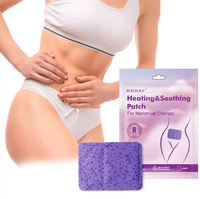 Patch chauffant menstruel longue durée 12H, soulagement instantané de la douleur, patch à base de plantes pour les crampes menstruelles - Dites adieu à la douleur
