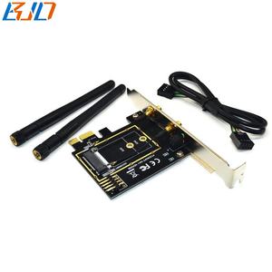 M.2 NGFF clave un + E Mini PCI-E adaptador inalámbrico WiFi Bluetooth tarjeta de red convertidor PCI-Express 1X M2 NGFF - Product Image 1