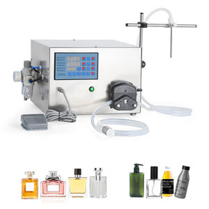 เครื่องบรรจุของเหลวขนาดเล็กแบบกึ่งอัตโนมัติชนิดปั๊มเพอริสตัลติกหัวเดียวสำหรับโรงงานผลิตเครื่องสำอางและน้ำหอม - Product Image 5