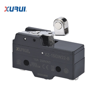 Micro-interrupteur électrique XURUI 250VAC 15A SPDT en plastique, indice de protection IP40, certifié CE, à action rapide pour ascenseurs