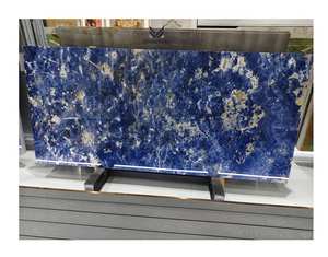 Losa azul boliviana de mármol natural para encimera superior, mesa de centro de mármol, mesa de comedor, decoración de pared de Villa - Product Image 1