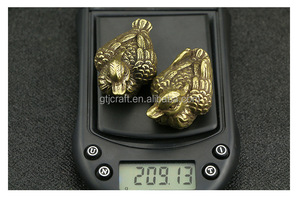 Embout en cuivre pur CA329, 1 pièce à poignée en laiton antique, petit ornement, cadeau de mariage, <span class=keywords><strong>prix</strong></span> d'usine - Product Image 5