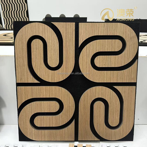 <span class=keywords><strong>Pannello</strong></span> Acustico in Legno <span class=keywords><strong>MDF</strong></span> 23*23 Pollici, Fonoassorbente Premium, Prezzo di Fabbrica, per Isolamento Acustico - Product Image 5